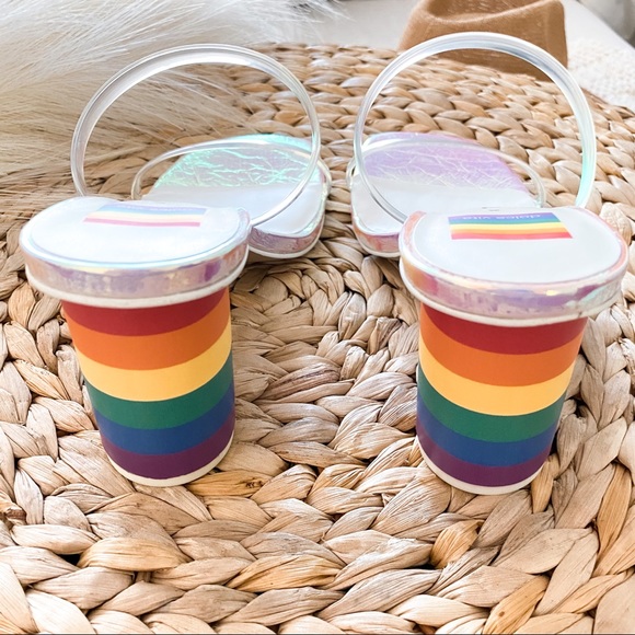 Dolce Vita Trevor Noles Pride Rainbow Heel Sandal - Picture 8 of 13